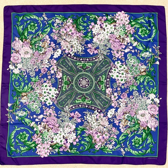 Versace Silk Scarf - Picture 3 of 3